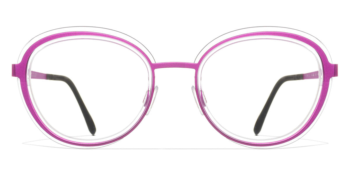 Blackfin® CORTES BLF CORTES 1139 49 - Magenta/Crystal Acetate Eyeglasses