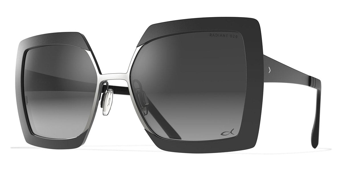 Blackfin® CRESCENT MOON BLF CRESCENT MOON 1560 55 - Silver/Black  Sunglasses