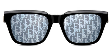 Dior® DiorB23 S1I D DB23S1IRT 10B8 - Black/Blue Dior Oblique Sunglasses