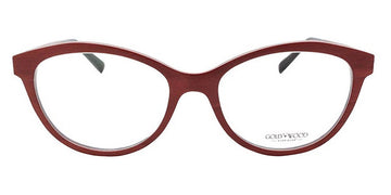 Gold & Wood® DEA G&W DEA 02 52 - 02 - Burgundy Bolivar/Mahogany Tanganyika Eyeglasses