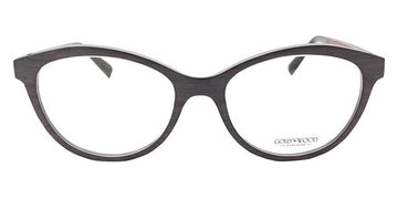 Gold & Wood® DEA G&W DEA 03 52 - 03 - Grey Oak/Burgundy Bolivar Eyeglasses