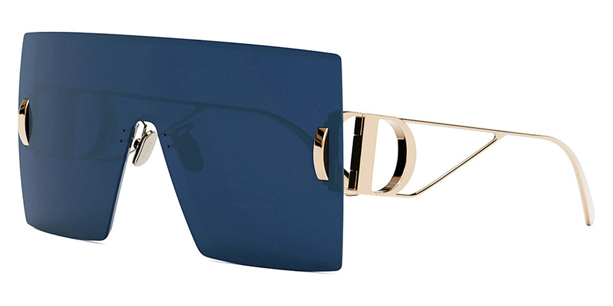 Dior® 30MONTAIGNE M1U B0B0 Metal Shiny Gold, Lenses Blue Organic - Sunglasses