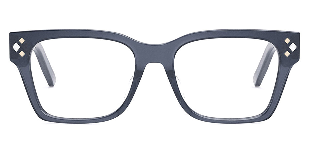 Dior® CD DIAMONDO S1F CD CD DIAMONDO S1F 3000 55 - Shiny Blue / Lenses Clear Organic Eyeglasses