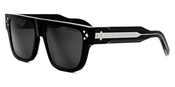 Dior® CD DIAMOND S6I CD CD DIAMOND S6I 10A0 55 - Shiny Black / Lenses Smoke Organic Sunglasses