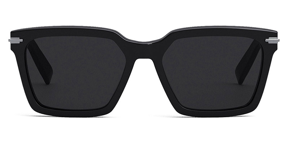 Dior® DIORBLACKSUIT S3I CD DIORBLACKSUIT S3I 10A0 54 - Shiny Black / Lenses Grey Organic Sunglasses