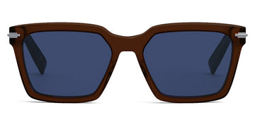 Dior® DIORBLACKSUIT S3I CD DIORBLACKSUIT S3I 72B0 54 - Shiny Light Brown / Lenses Blue Organic Sunglasses