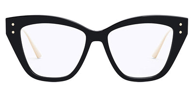 Dior® MISSDIORO B3I CD MISSDIORO B3I 1200 52 - Metal Shiny Black / Lenses Clear Organic Eyeglasses