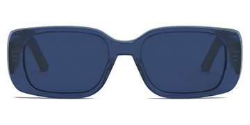 Dior® WILDIOR S2U CD WILDIOR S2U 30B0 53 - Translucent Blue / Lenses Blue Organic Sunglasses