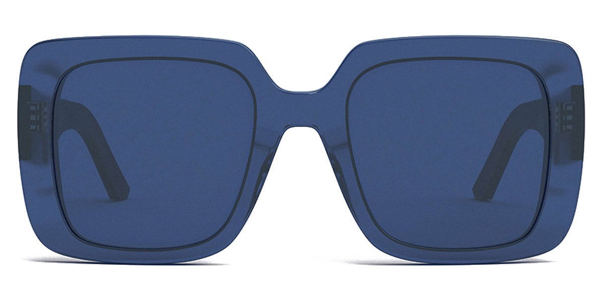 Dior® WILDIOR S3U CD WILDIOR S3U 30B0 55 - Translucent Blue / Lenses Blue Organic Sunglasses