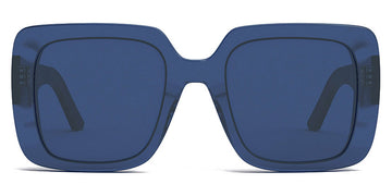 Dior® WILDIOR S3U CD WILDIOR S3U 30B0 55 - Translucent Blue / Lenses Blue Organic Sunglasses