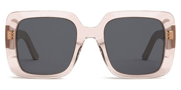 Dior® WILDIOR S3U CD WILDIOR S3U 40A0 55 - Translucent Nude / Lenses Grey Organic Sunglasses