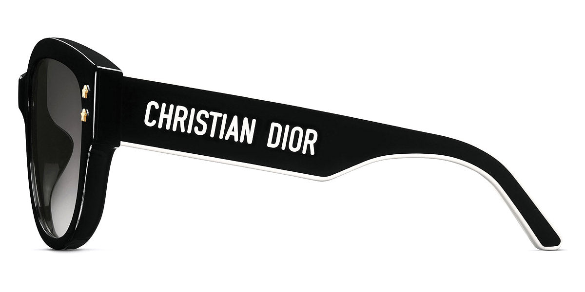 Dior® Diorpacific B2F CD DIORPCFC B2F 10A1 55 - Shiny Black 10A1 Sunglasses