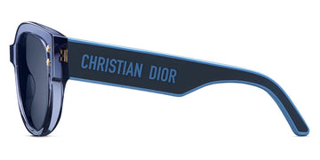 Dior® Diorpacific B2I CD DIORPCFC B2I 74B0 54 - Shiny Blue Lenses  Blue  Organic 74B0 Sunglasses