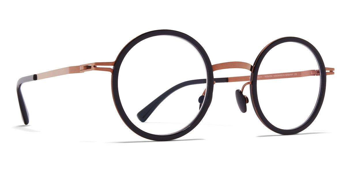 Mykita® EETU MYK EETU A37 Shiny Copper/Black 43 - A37 Shiny Copper/Black Eyeglasses