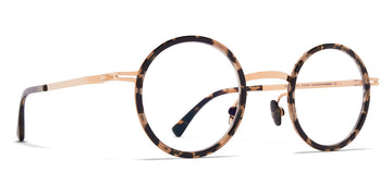 Mykita® EETU MYK EETU A38 Champagne Gold/Antigua 43 - A38 Champagne Gold/Antigua Eyeglasses