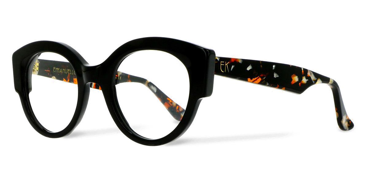 Emmanuelle Khanh® EK 6515 EK 6515 16-55-OPT 47 - 16-55-OPT - Black Eyeglasses