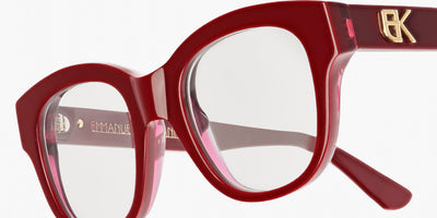 Emmanuelle Khanh® EK AMORE EK AMORE X-967 48 - X-967 - Burgundy Eyeglasses