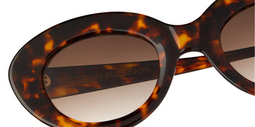 Emmanuelle Khanh® EK GIGI EK GIGI 006 51 - 006 - Bronze Tortoise Sunglasses