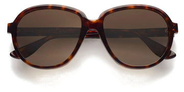 Emmanuelle Khanh® EK MANO-SOL EK MANO SOL 18 58 - 18 - Dark Tortoise Sunglasses