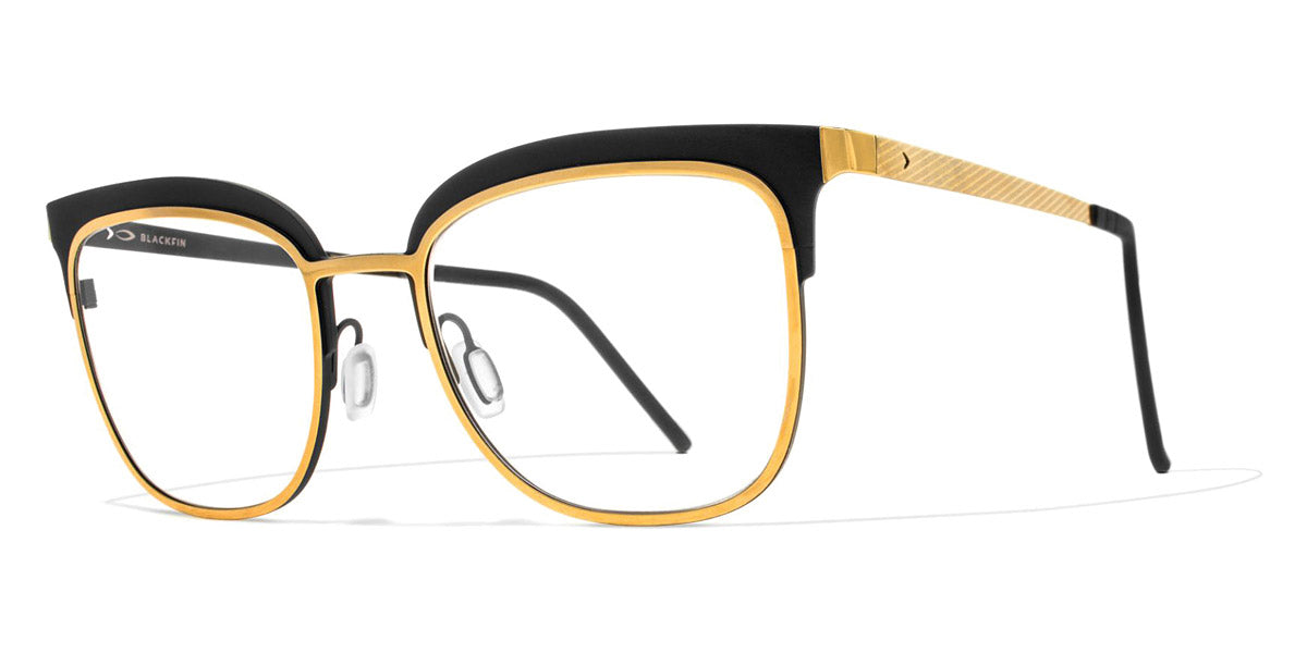 Blackfin® ELLIOTT KEY BLF ELLIOTT KEY 901 53 - Black/Yellow Gold Eyeglasses