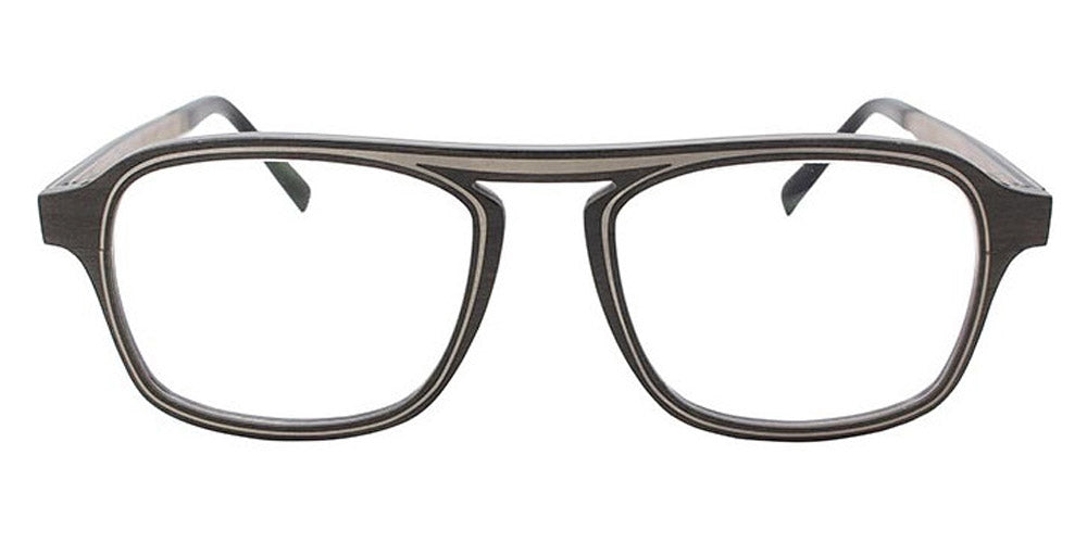 Gold & Wood® ERIS 01 G&W ERIS 01 62 52 - 62 - Graphywood/Grey Bolivar/Grey Eucalyptus Eyeglasses