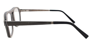 Gold & Wood® ERIS 01 G&W ERIS 01 62 52 - 62 - Graphywood/Grey Bolivar/Grey Eucalyptus Eyeglasses