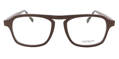 Gold & Wood® ERIS 02 G&W ERIS 02 43 52 - 43 - Glossywood/Brown Tanganyika/Burgundy Bolivar Eyeglasses