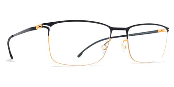 Mykita® ERRKI MYK ERRKI Gold/Jet Black 54 - Gold/Jet Black Eyeglasses