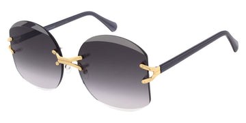 Andy Wolf® Euve Sun ANW Euve Sun 03 59 - Brown/Gold Sunglasses