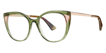 Face A Face® ANOUK 1 FAF ANOUK 1 3049 52 - Transparent Bottle Green (3049) Eyeglasses