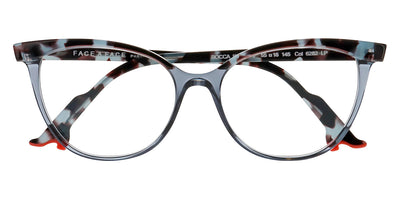 Face A Face® BOCCA KAHLO 3 FAF BOCCA KAHLO 3 6282 55 - Crystal/Blue Congo (6282) Eyeglasses