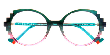 Face A Face® BOCCA PIXEL 3 FAF BOCCA PIXEL 3 1946 50 - Pink and Green Degrade (1946) Eyeglasses