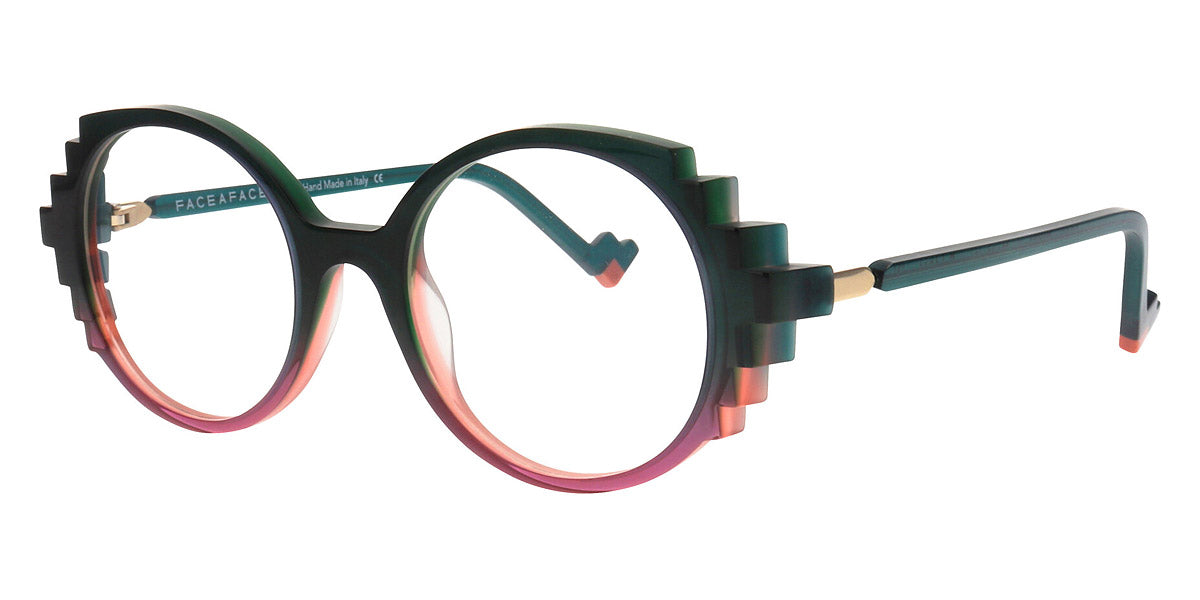 Face A Face® BOCCA PIXEL 3 FAF BOCCA PIXEL 3 1946 50 - Pink and Green Degrade (1946) Eyeglasses