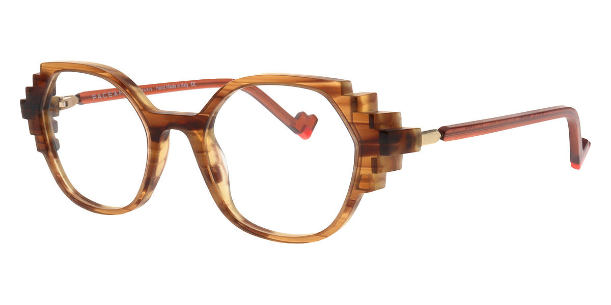 Face A Face® BOCCA PIXEL 4 FAF BOCCA PIXEL 4 1800 48 - Transparent Havana Tortoise (1800) Eyeglasses