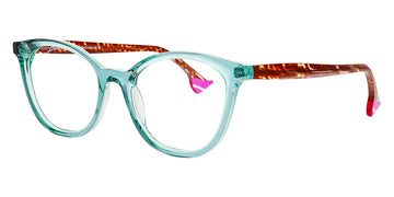 Face A Face® BOCCA SCULPT 1 FAF BOCCA SCULPT 1 12184 50 - Transparent Blue Green (12184) Eyeglasses