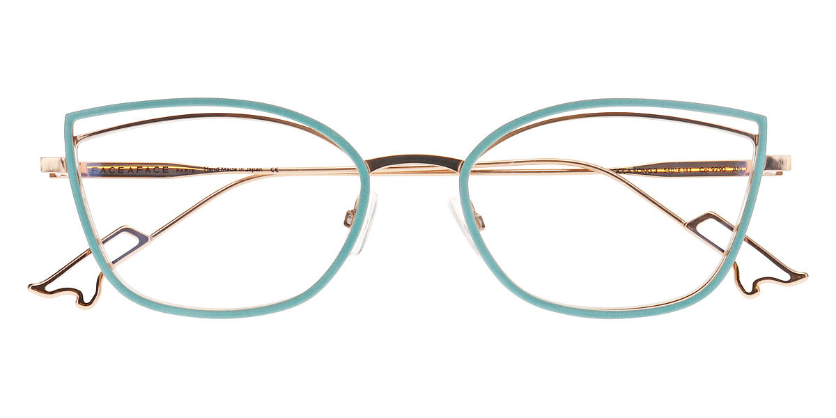 Face A Face® BOCCA SONG 3 FAF BOCCA SONG 3 9790 53 - Iridescent Water Green (9790) Eyeglasses