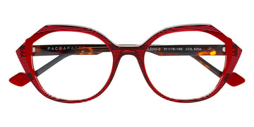 Face A Face® KALEDO 2 FAF KALEDO 2 8256 51 - Striped Raspberry (8256) Eyeglasses