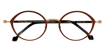 Face A Face® SWING 1 FAF SWING 1 9010 48 - Brushed Patina Bronze (9010) Eyeglasses