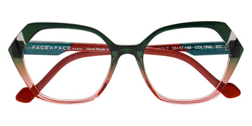 Face A Face® WITTY 2 FAF WITTY 2 1946 53 - Pink and Green Degrade (1946) Eyeglasses