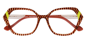 Face A Face® WITTY 2 FAF WITTY 2 6300 53 - Checkered Tortoise (6300) Eyeglasses