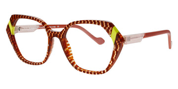 Face A Face® WITTY 2 FAF WITTY 2 6300 53 - Checkered Tortoise (6300) Eyeglasses