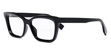 Fendi® FE50057I FEN FE50057I 001 52 - Shiny Black Eyeglasses