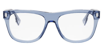 Fendi® FE50070I FEN FE50070I 090 54 - Shiny Transparent Blue Eyeglasses