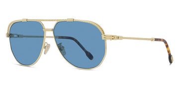 Fred® FG40024U FRD FG40024U 30V 60 - Shiny Gold/Light Blue Sunglasses