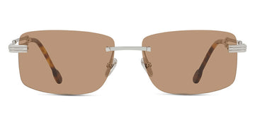 Fred® FG40040U FRD FG40040U 16E 58 - Shiny Palladium/Nude Sunglasses