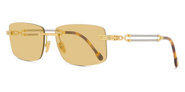 Fred® FG40040U FRD FG40040U 30J 58 - Shiny Gold/Yellow Sunglasses