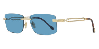 Fred® FG40040U FRD FG40040U 30V 58 - Shiny CL Gold/Light Blue Sunglasses