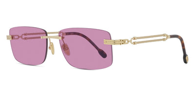 Fred® FG40040U FRD FG40040U 30Y 58 - Shiny CL Gold/Violet Sunglasses