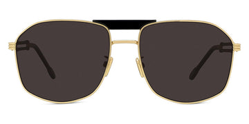 Fred® FG40044U FRD FG40044U 01D 59 - Shiny Gold/Smoke Sunglasses