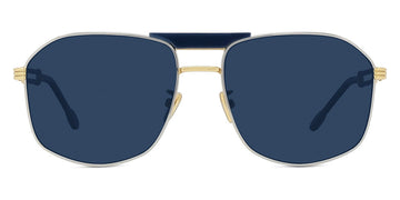 Fred® FG40044U FRD FG40044U 90H 59 - Shiny Gold/Blue Sunglasses